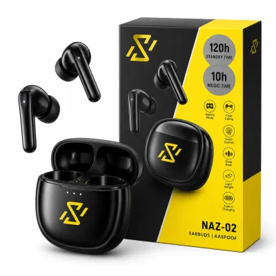 NAZ true wireless earbuds